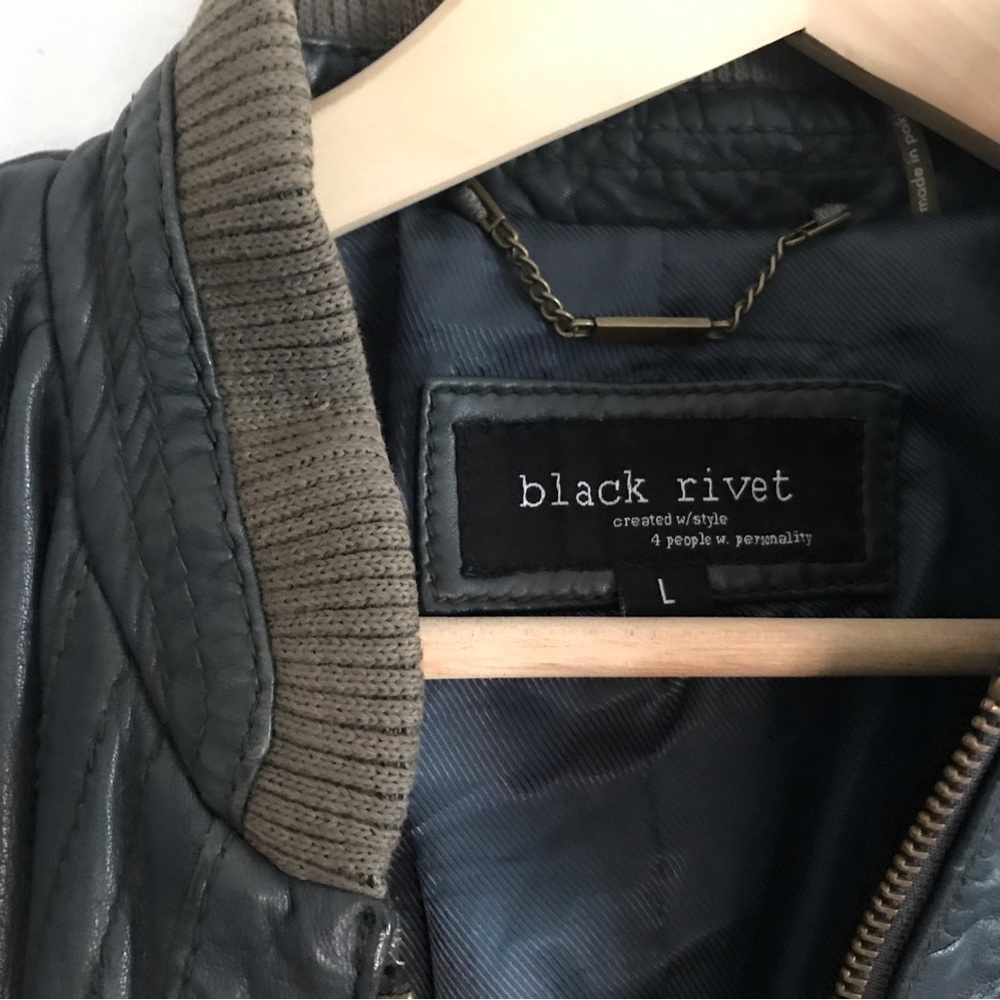 Leather jacket